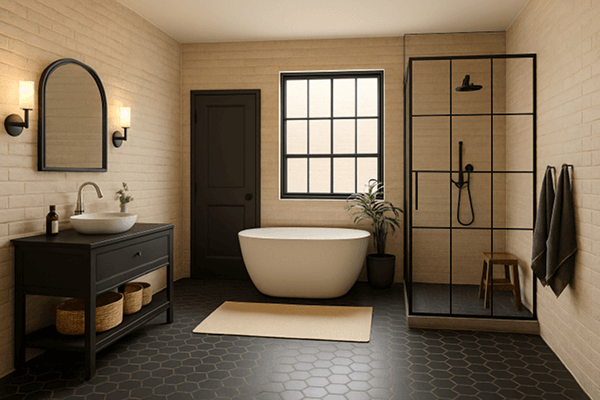 Arcadium 3D model bathroom 