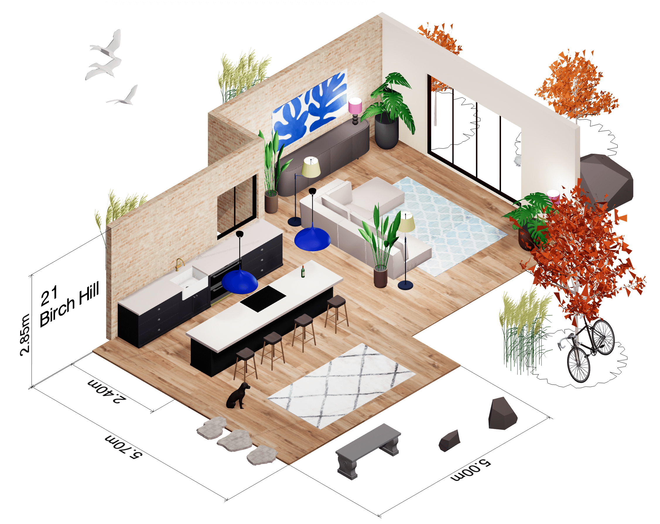 Arcadium 3D house modeling software