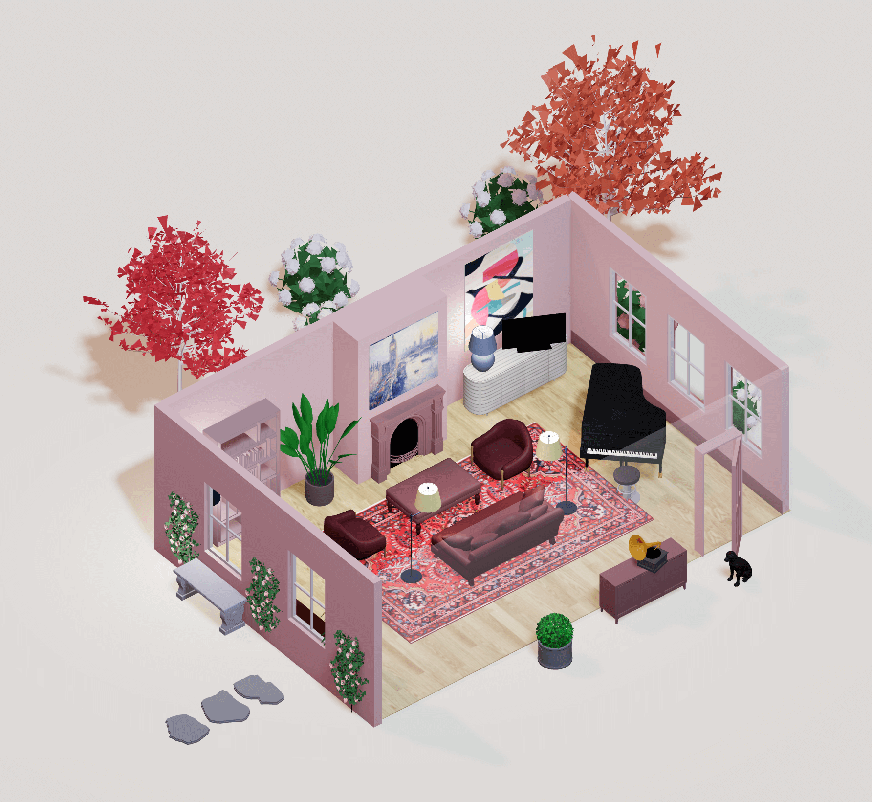 Arcadium. Free 3D home design software